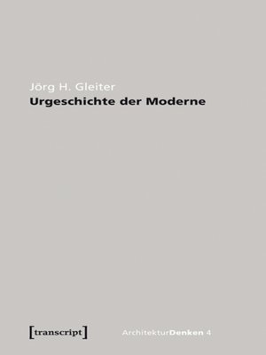 cover image of Urgeschichte der Moderne